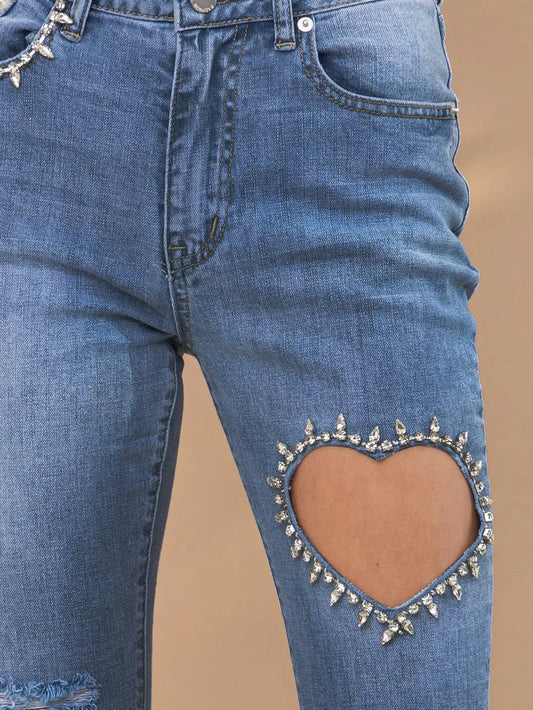 Piece of my Heart Denim Jeans