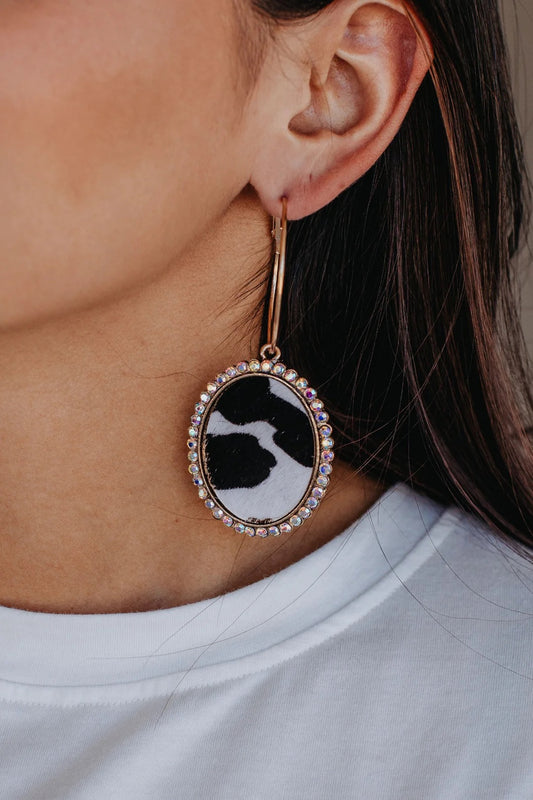 Get Moo’ving Drop Earring